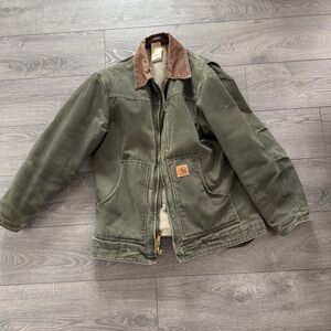 Carhartt c61 sandstone ridge Sherpa lined jacket Medium